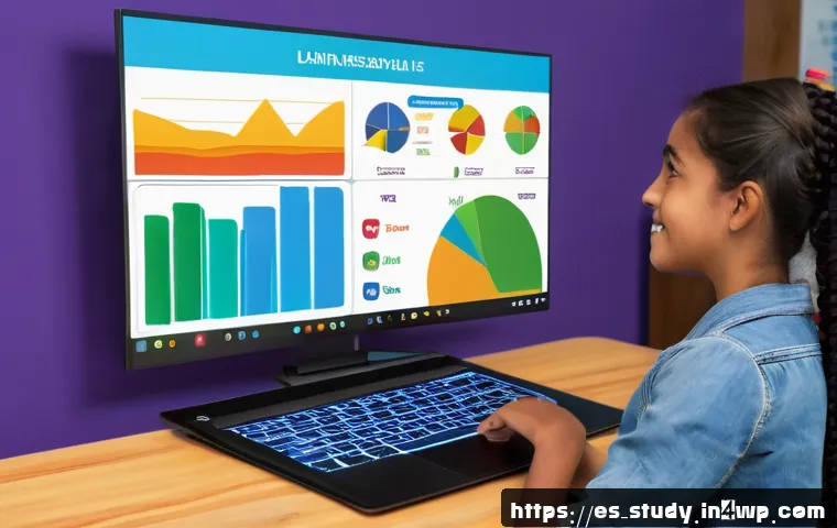 가상 강의의 장점을 극대화하는 팁 - A vibrant virtual classroom scene showing diverse Spanish-speaking students engaged in an interactiv...